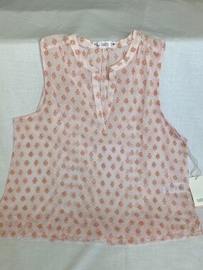 Carve Designs Dylan Tank | Pink Batik | Size XL | NWT